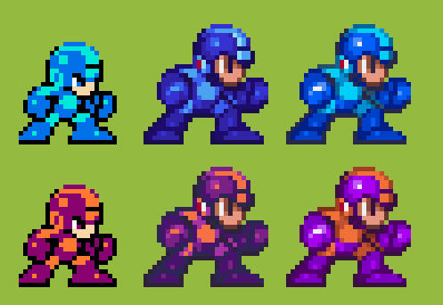 Mega Man Sprites