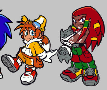 Human Tails & Knuckles