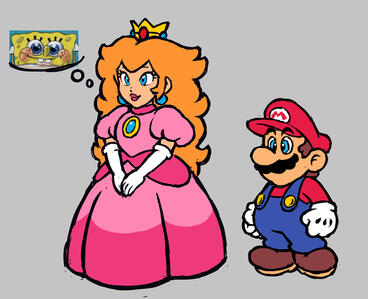 Mario & Peach